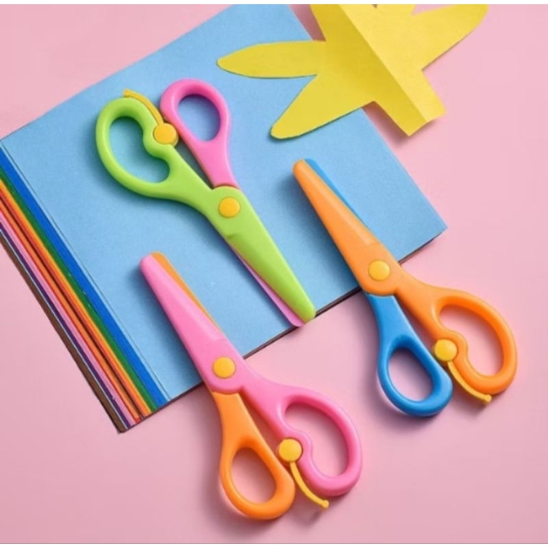 As paper scissors are safe to use for children's learning | Shopee ...
