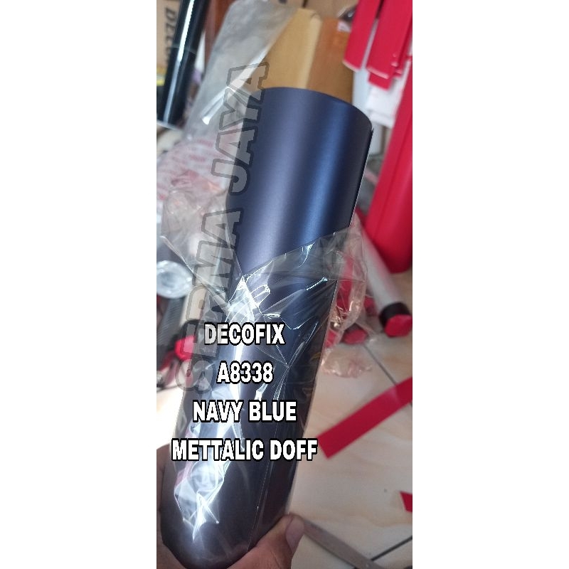 Sticker Sticker Skotlet NAVY BLUE/ MIDNIGHT BLUE Satin mettalac matte ...
