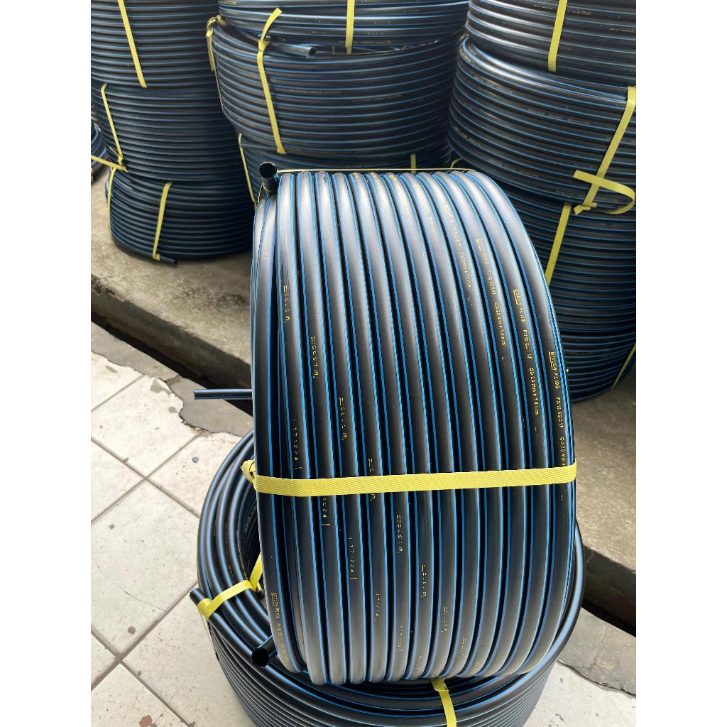 PIPA HDPE UNILON 1/2 INCH (20MM) PN10 SDR17 PE-100 - 1 ROLL 50/100 METER - Gambar 4