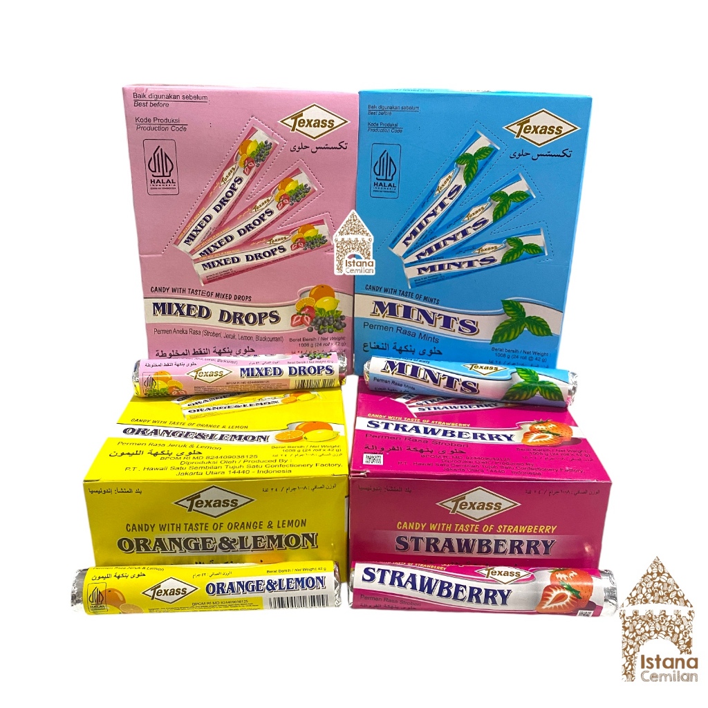 Texas Texas Roll Candy Stick PACK (24 pcs) | Shopee Singapore