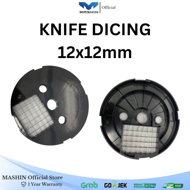Mashin - Mata Pisau Untuk Mesin Potong Sayur Buah Slicing Shredding Dicing( Iris, Mustofa, Dadu) - Gambar 4