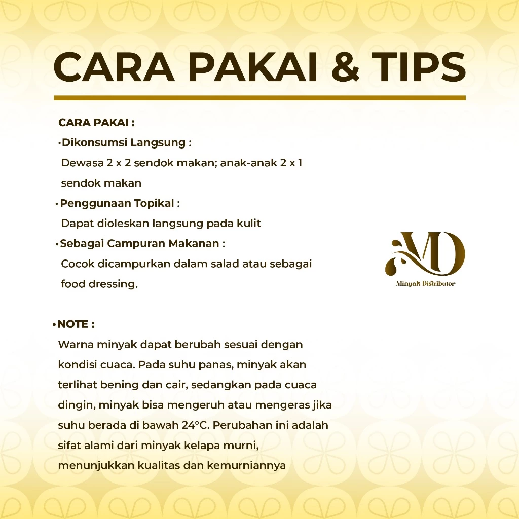 Minyak Kletik Kelapa Murni - Traditional Coconut Oil Bukan VCO - Varian 100ml 250ml 500ml - Nurturish - Gambar 3