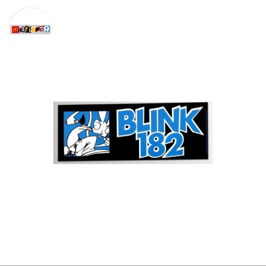 Sticker band Blink 182 bunny logo sticker pop punk rock melodyk ...