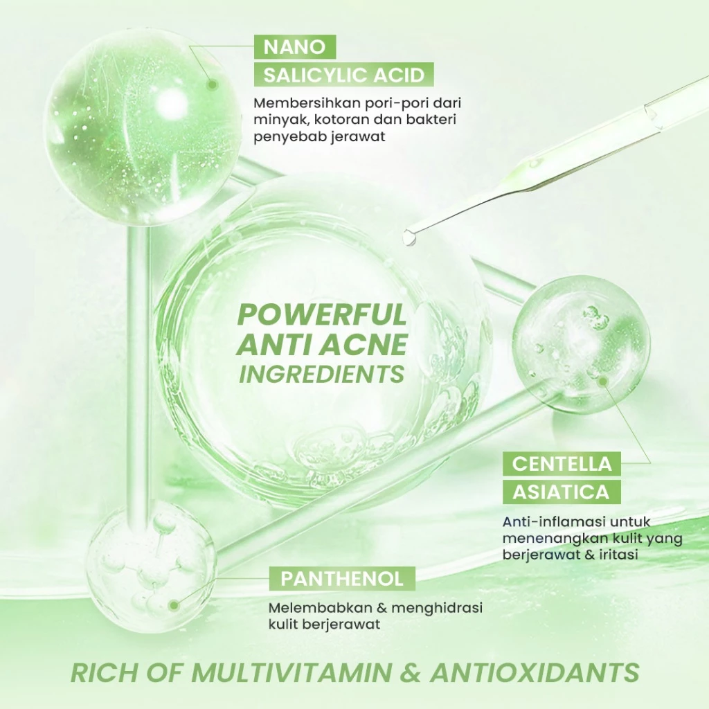Hanasui Acne Expert Gentle Cleanser Sabun Busa Lembut Mengurangi Jerawat Tanpa Rasa Ketarik - Salicylic Acid Centella Panthenol - Gambar 4