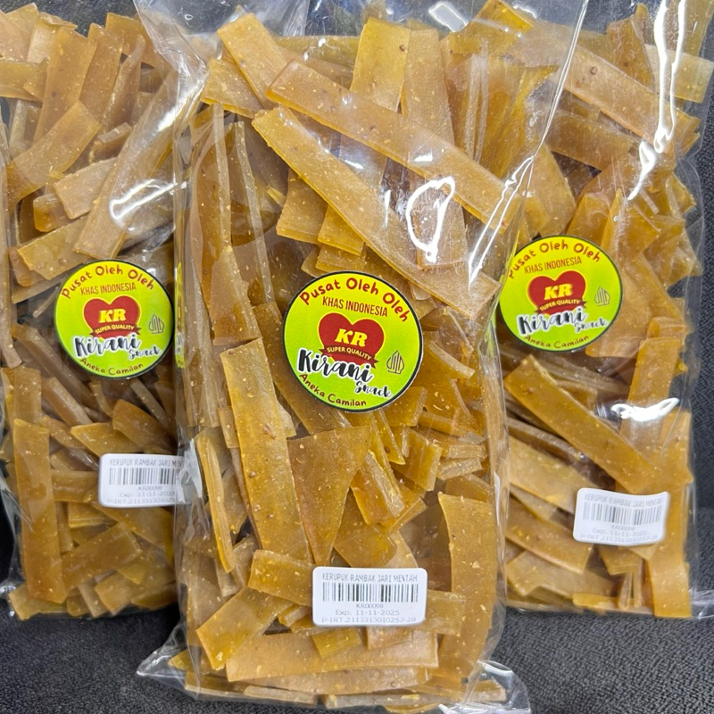 RAW STICK RAMBAK CRACKERS 500GR READY TO FRIED | Shopee Singapore