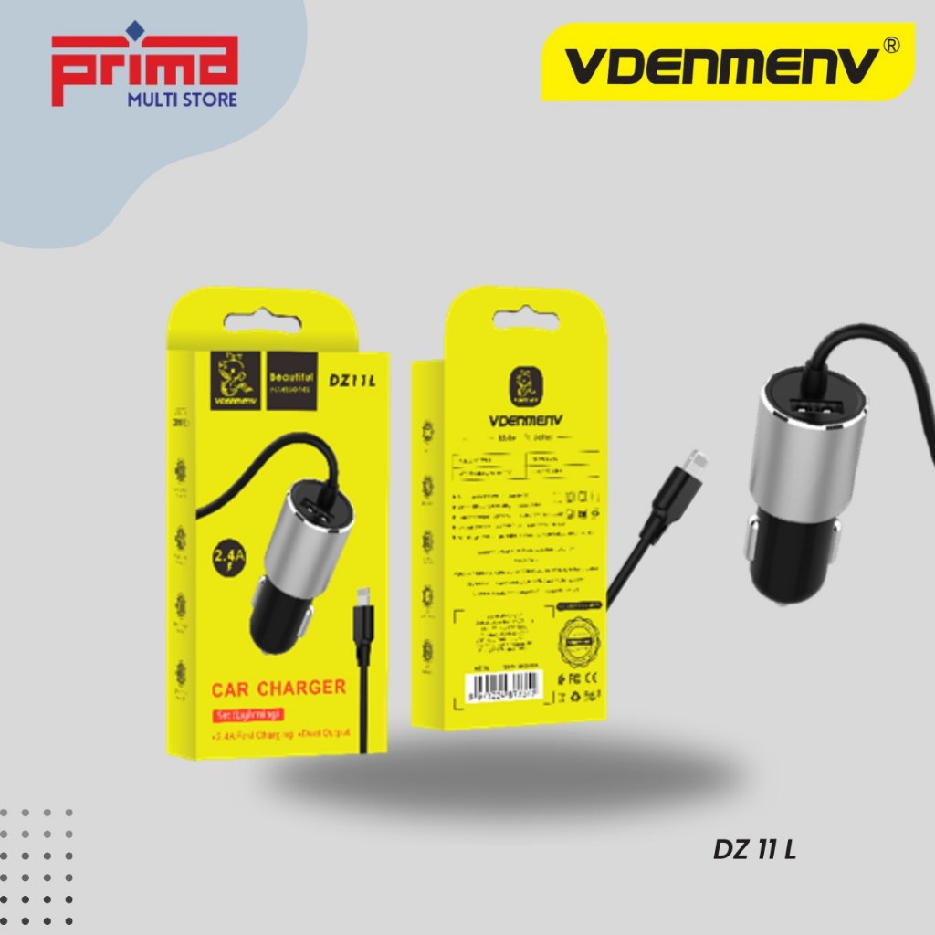 IPHONE VDENMENV Charger IN CAR DZ11V/L Car Charger Type-C/Micro ...