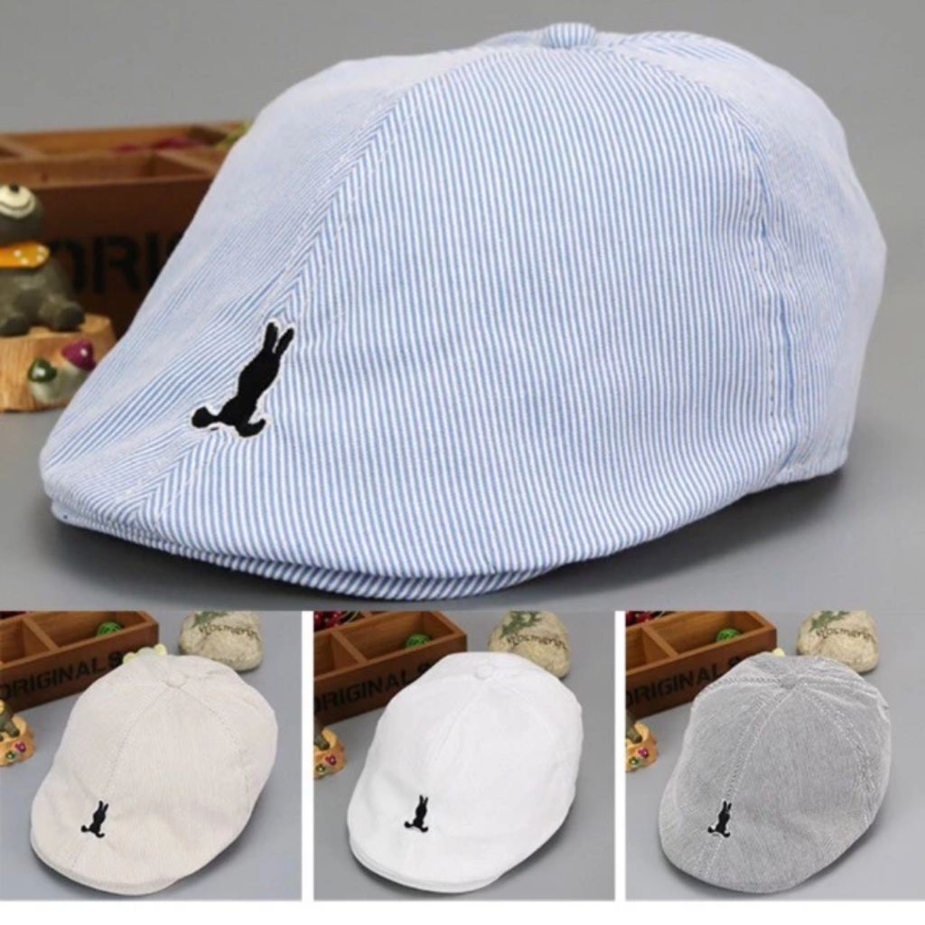 Baby boy s Beret hat Baby boy hat cap Import Children s detective hat Apolo octagon hat Baby CNA Shopee Singapore