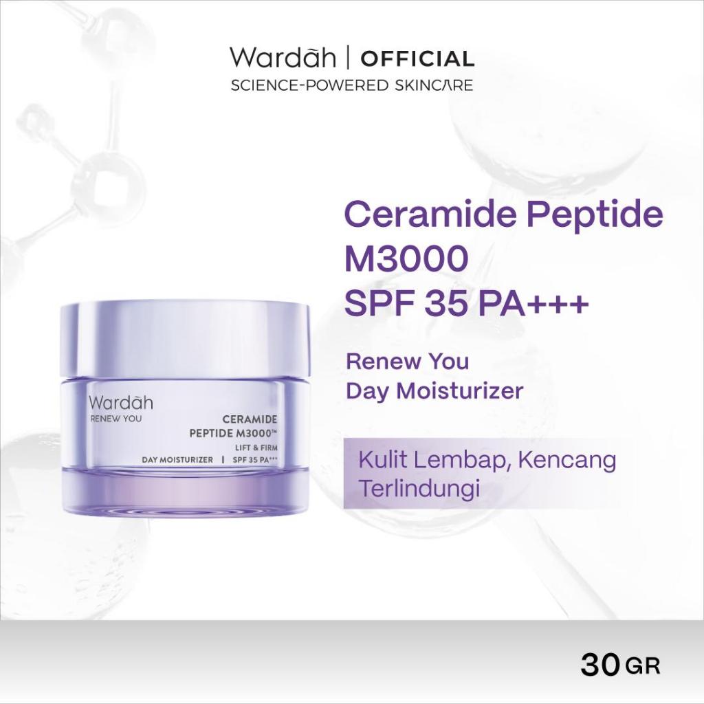 WARDAH Paket 2pcs Renew You - Lift Firm Day Moisturizer dan Rejuvenate Night Moisturizer 30gr - Skin Renewal, Membantu Melembabkan Kulit, Menyamarkan Kerutan dan Garis Halus, Mengencangkan Kulit, Meratakan Warna Kulit, Menyamarkan Bekas Jerawat - Skincare - Gambar 3