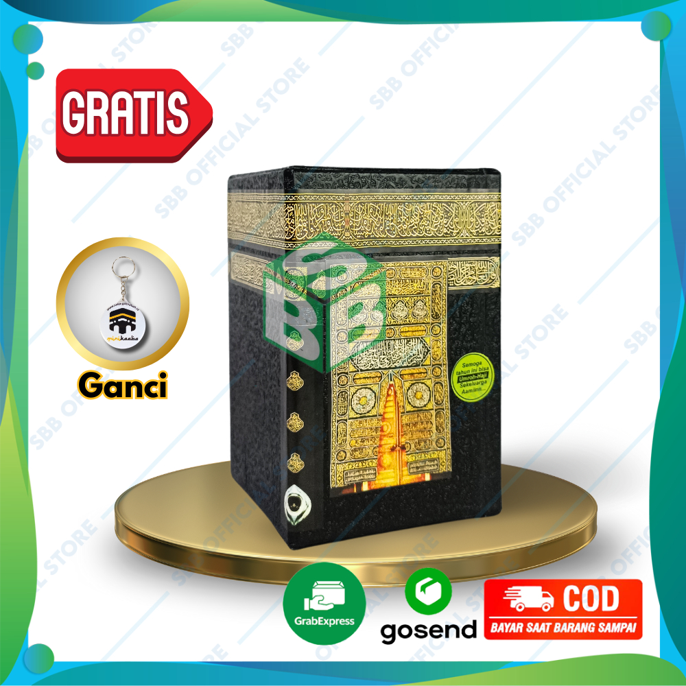 Premium Kaaba Kaaba Kaaba Piggy Bank, Umrah Hajj Savings, Infaq Box ...