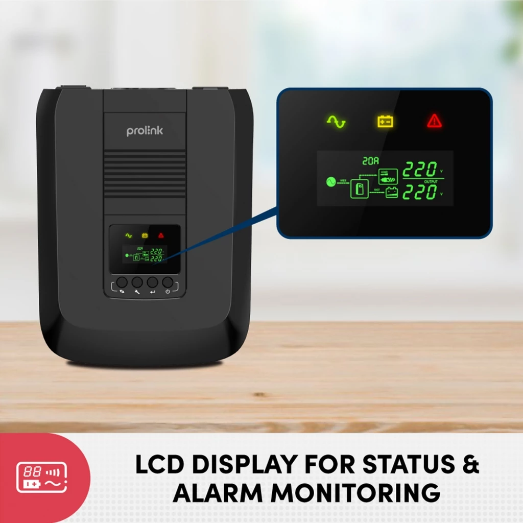 Prolink 2200VA/1800W Power Inverter l Simulated Sinewave - Gambar 4
