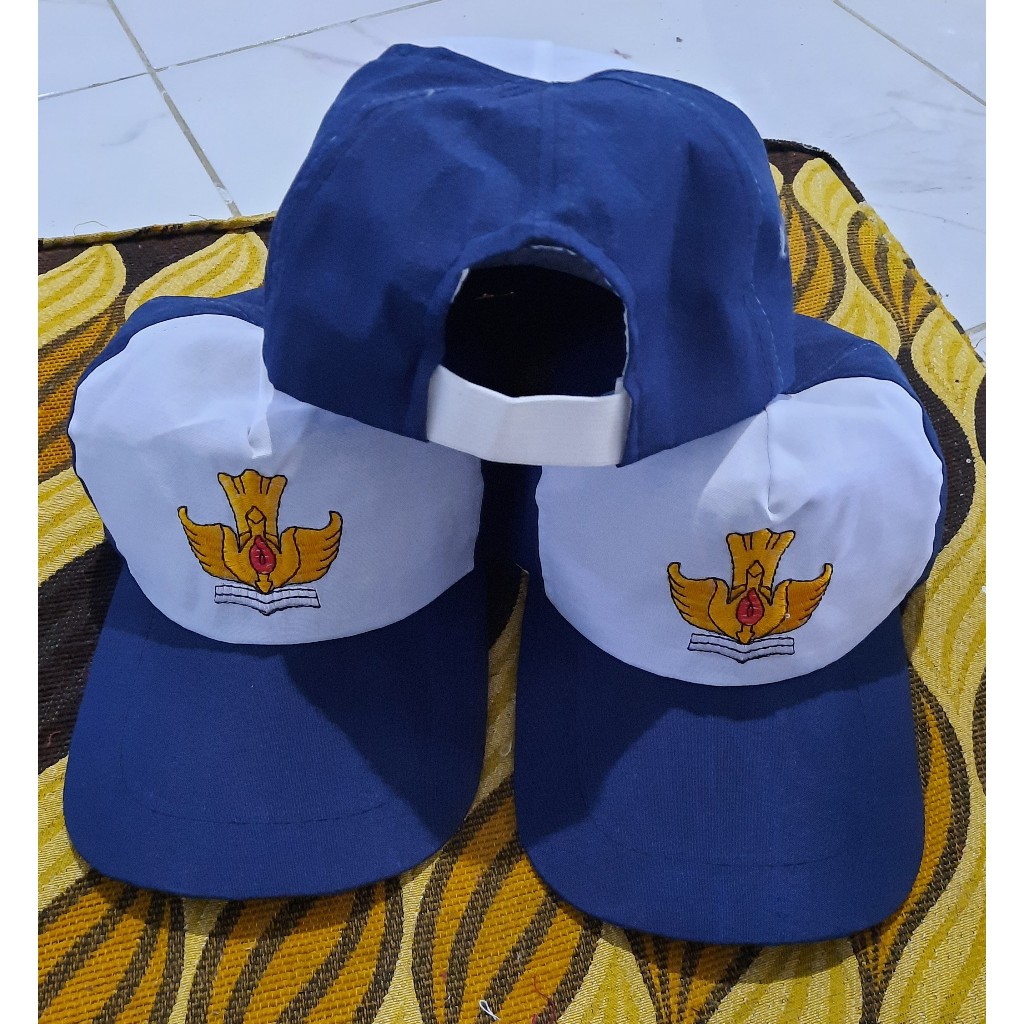 Contents: 10 pieces of junior high school hats whitebiru with elastic ...