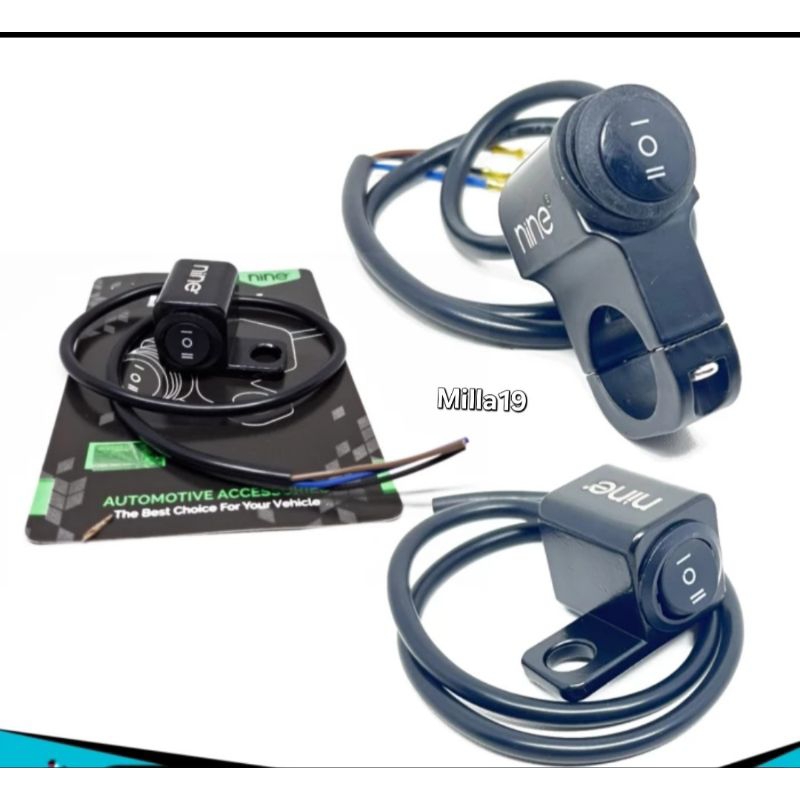 Main light switch. on of on switch. 3 Pin switch on universal rear view ...