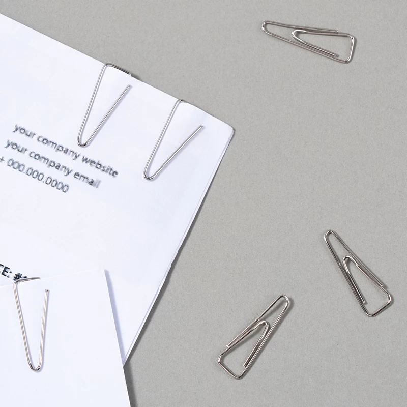 Deli Klip Penjepit Kertas / Paper Clip High Quality Metal 100pcs EZ040 - Gambar 3