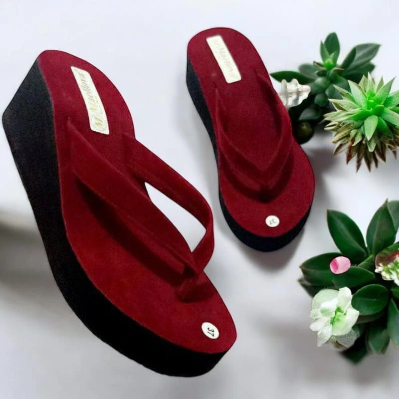 SENDAL JEPIT CEWE DEWASA TERBARU SENDAL WEDGES 1.7 - Gambar 2