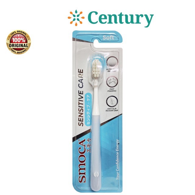 SMOCA SENSITIVE CARE SOFT TOOTHBRUSH 1`S / KESEHATAN GIGI & MULUT / SIKAT GIGI - Gambar 2
