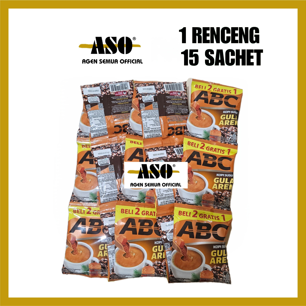 KOPI ABC ES KOPI GULA AREN 22gr ( ISI 10) RENCENG PROMO !!! - Gambar 2