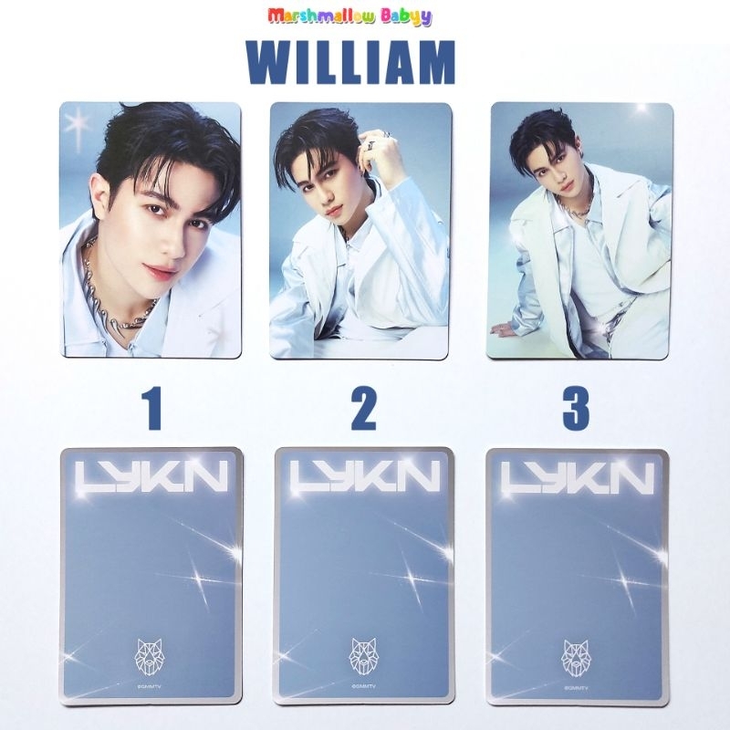 OFFICIAL] LYKN Collectible Random Card /William/Lego/Nut/Tui