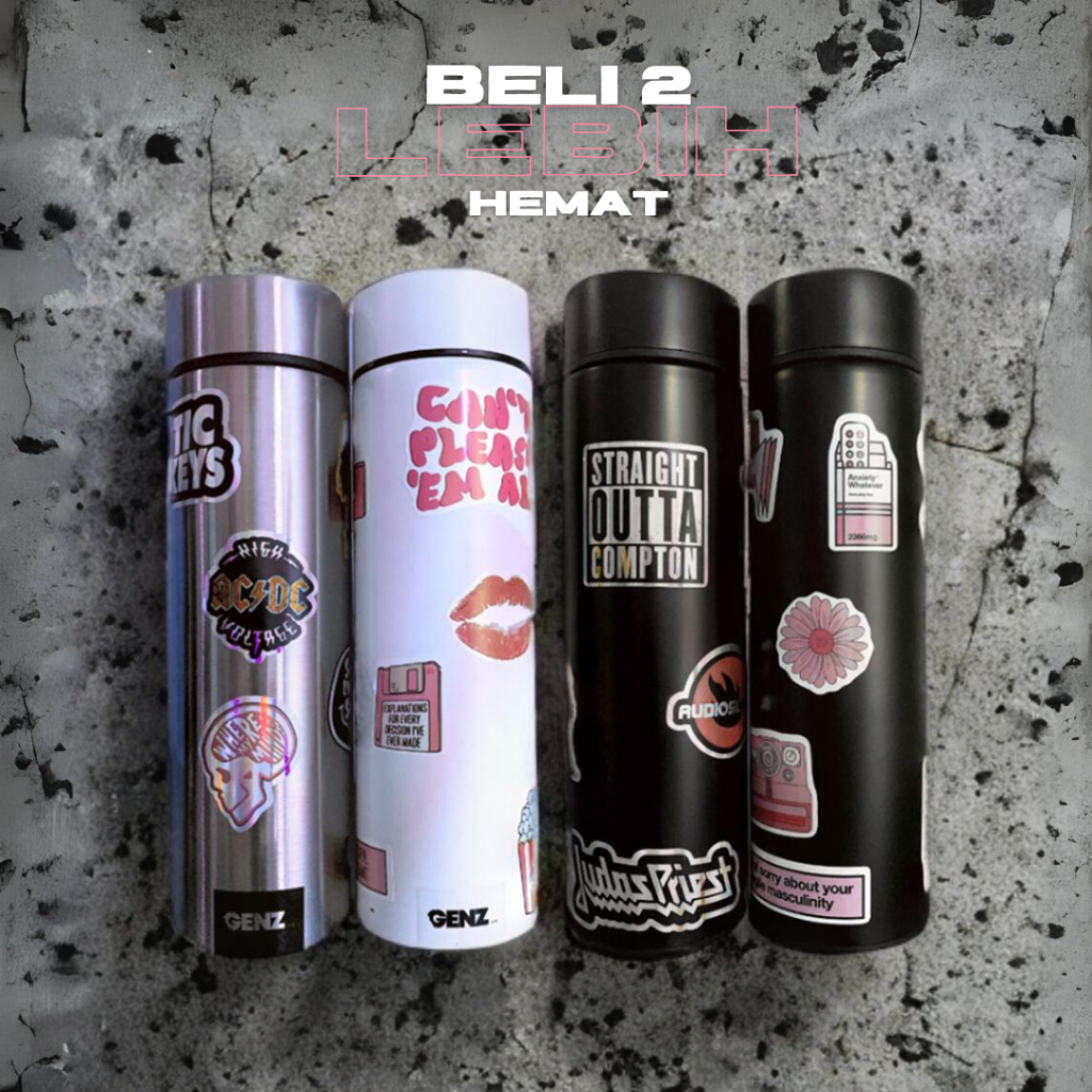 Beli 2 Lebih hemat Bundling Couple Tumbler Stainless Steel Aesthetic