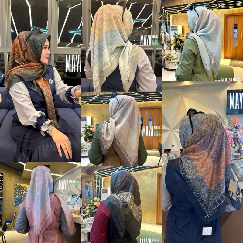 Hijab Journey Scarves 100% ORIGINAL MAYA Series by JP Indra Kanaya ...