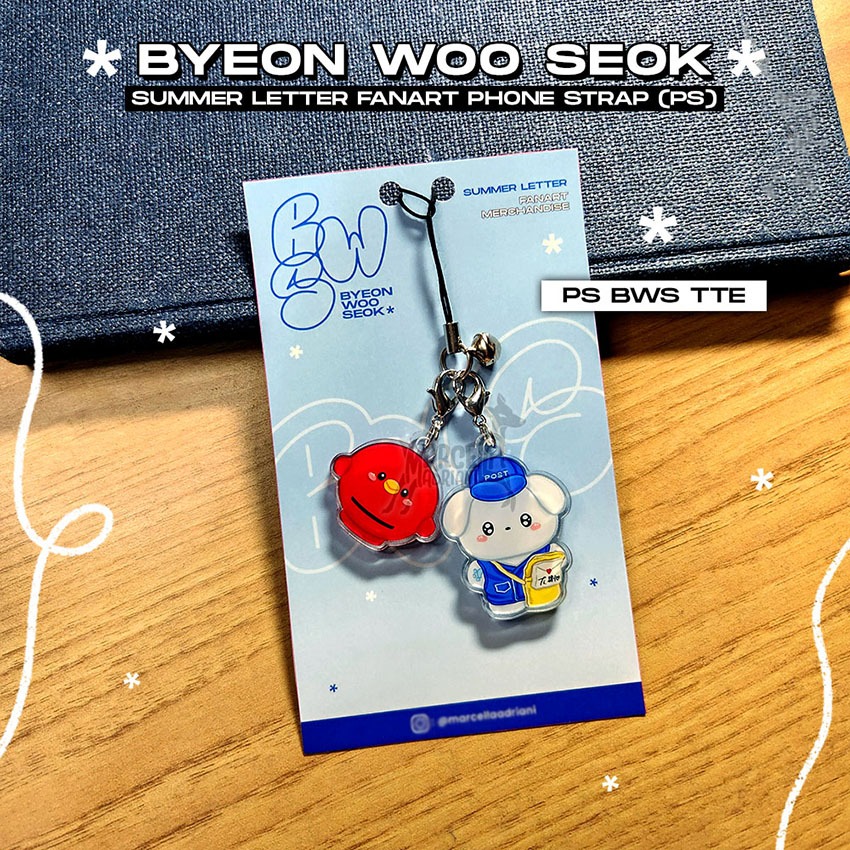 GANTUNGAN Byeon Woo Seok BWS Summer Letter Fanart merchandise