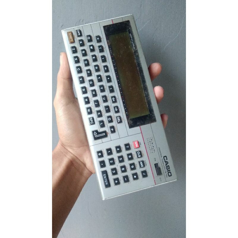 Casio PB700 Personal Computer Vintage (Material) | Shopee Singapore