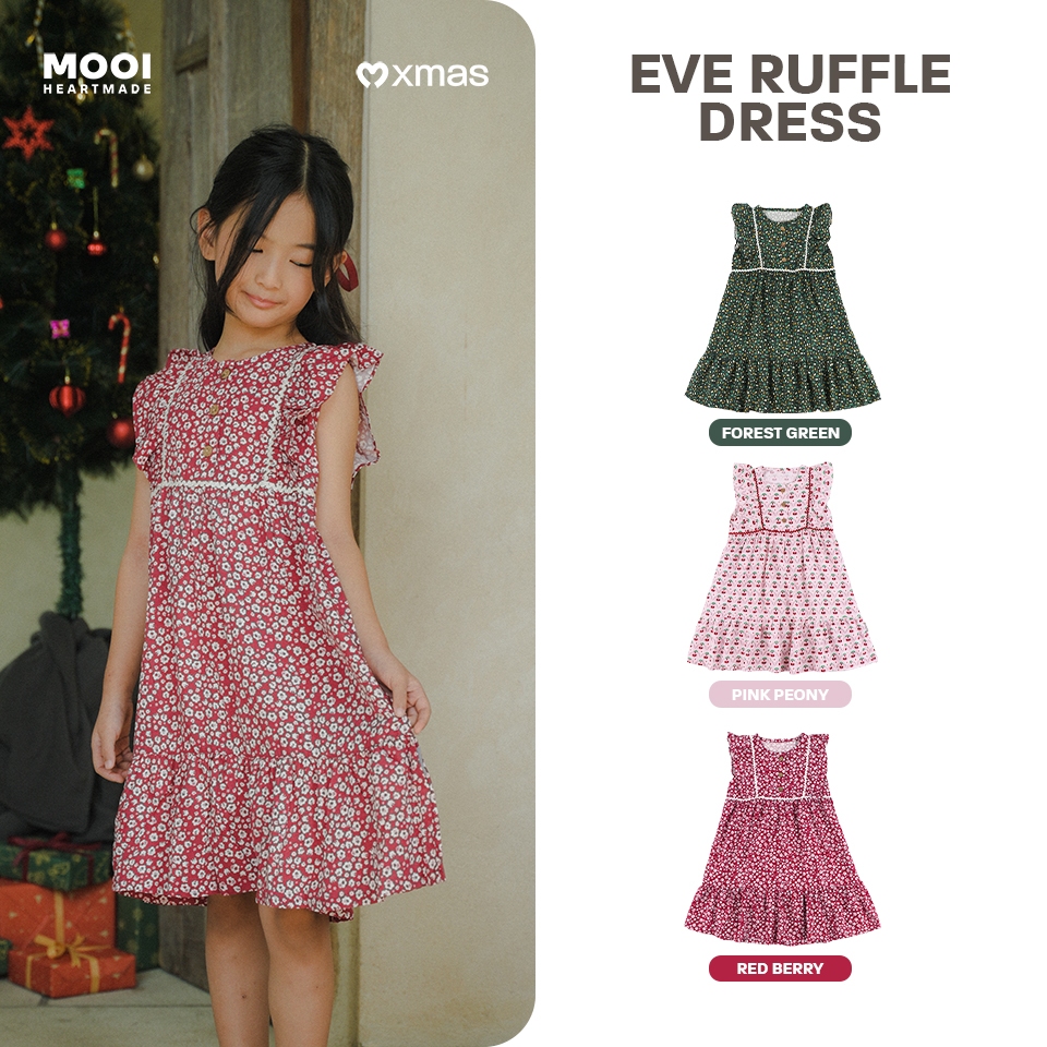 girls eloise ruffle dress - multi eggs main image 0