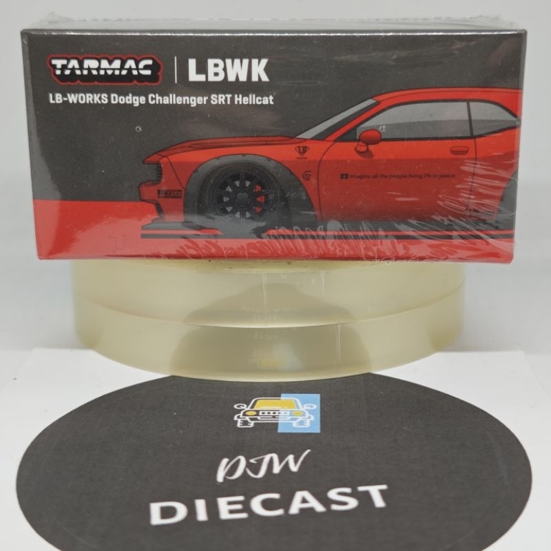 Tarmac Works LBWK Dodge Challenger SRT Hellcat Red Global64 | Shopee ...