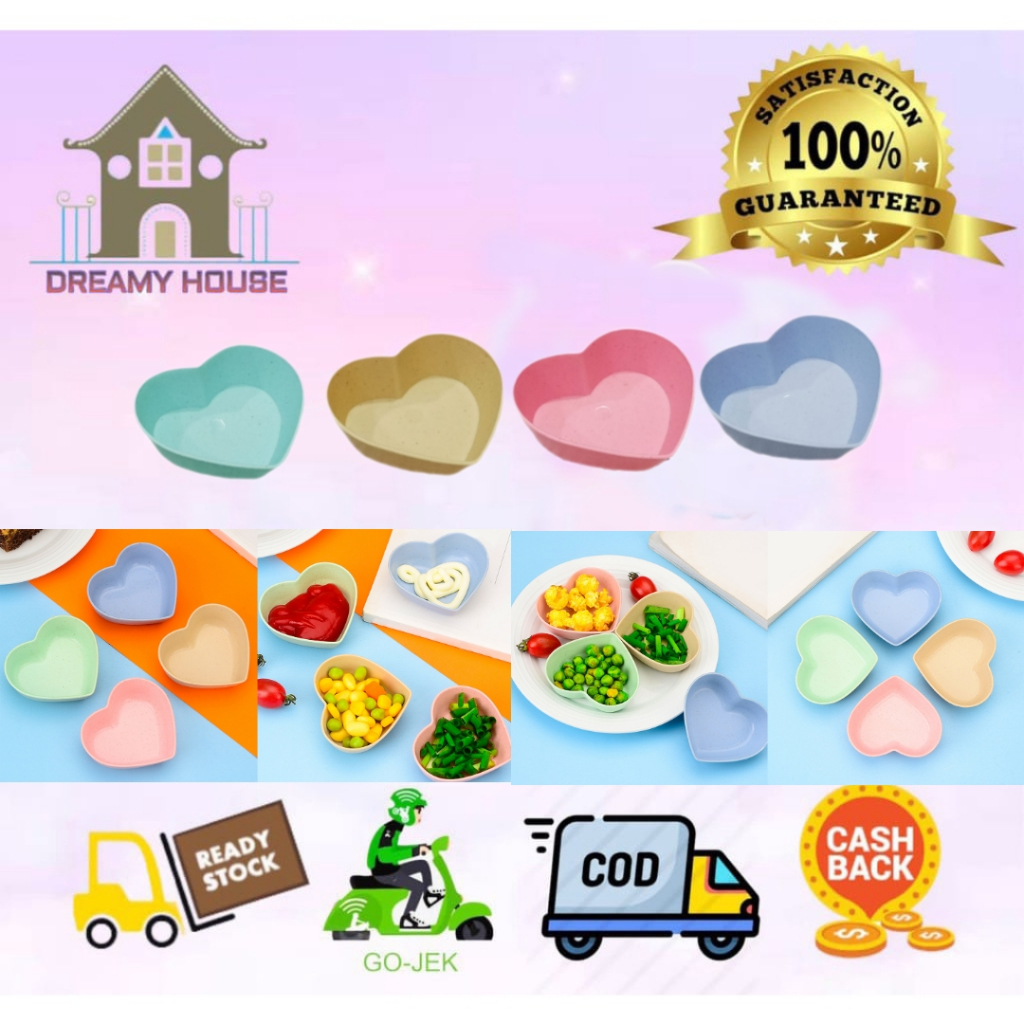 Dreamyhouse Mangkuk Jerami Gandum Souvenir Nikah