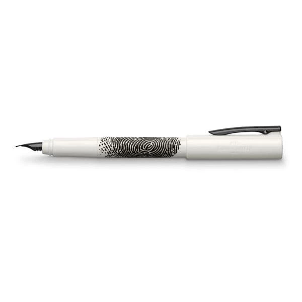 Faber-Castell Writink Resin White Fountain Pen F - Gambar 2