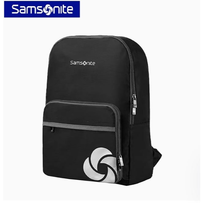 Samsonite Foldable Black 674 laptop Backpack Suitable for men and women for casual travel 14 inch original