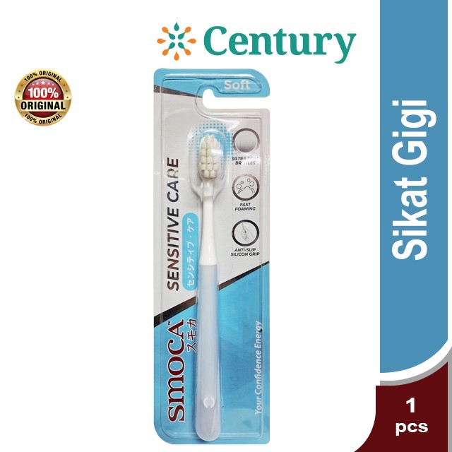 SMOCA SENSITIVE CARE SOFT TOOTHBRUSH 1`S / KESEHATAN GIGI & MULUT / SIKAT GIGI