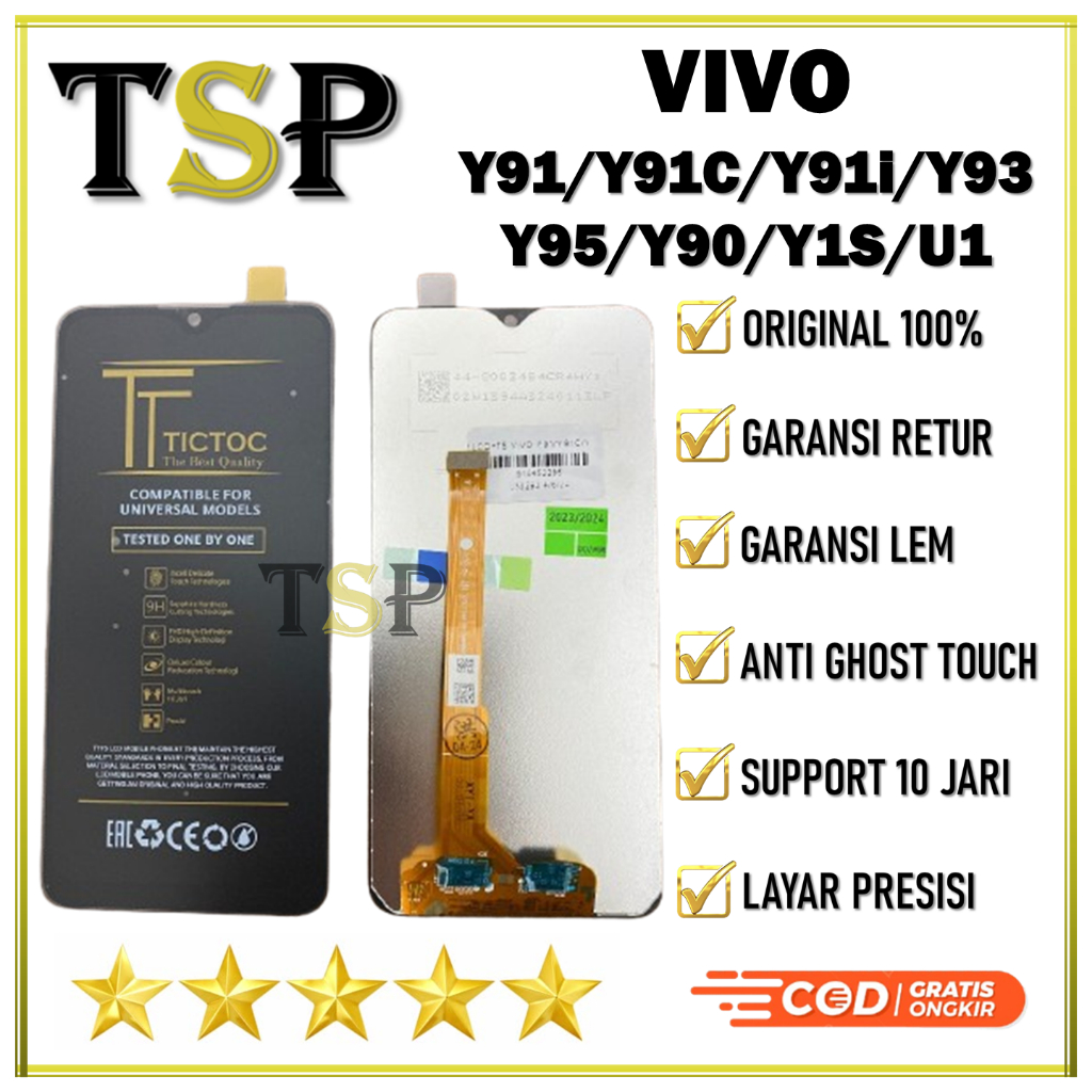 LCD TOUCHSCREEN VIVO Y91 / Y91C / Y93 / Y95 / Y1S FULLSET ORIGINAL - Gambar 3