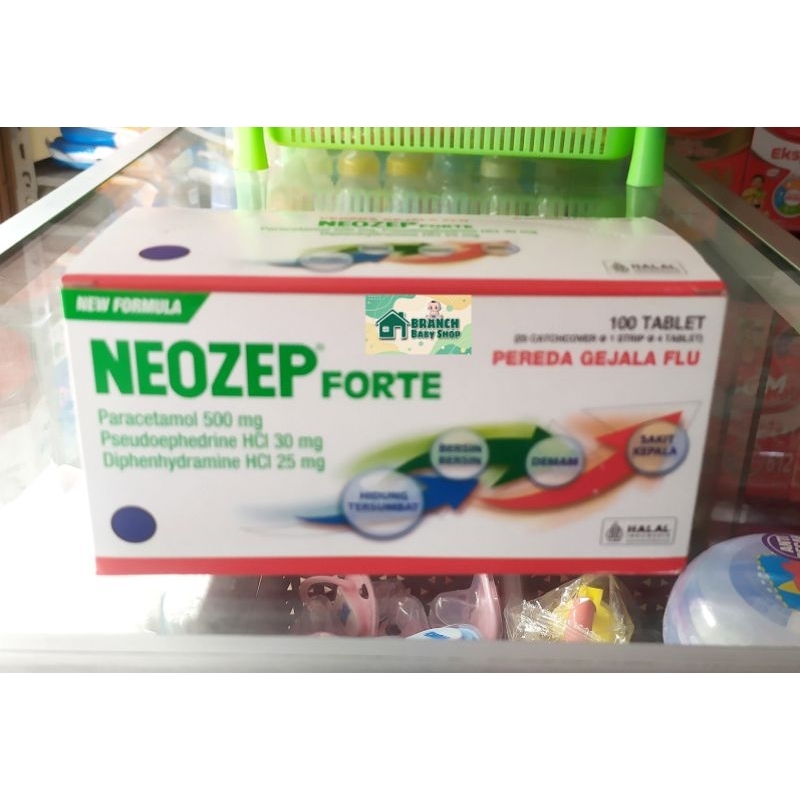 Neozep Forte 1 Box 25 Flu Symptoms Reliever Strips | Shopee Singapore