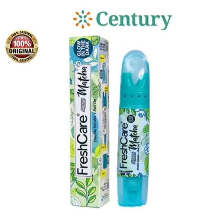 FRESHCARE SMASH MATCHA INHALERL+ROLL ON 8ML / MASUK ANGIN / AROMATHERAPHY/KEROKAN/PIJAT/RELAKSASI/PILEK/FLU/DISKON/PROMO - Gambar 3