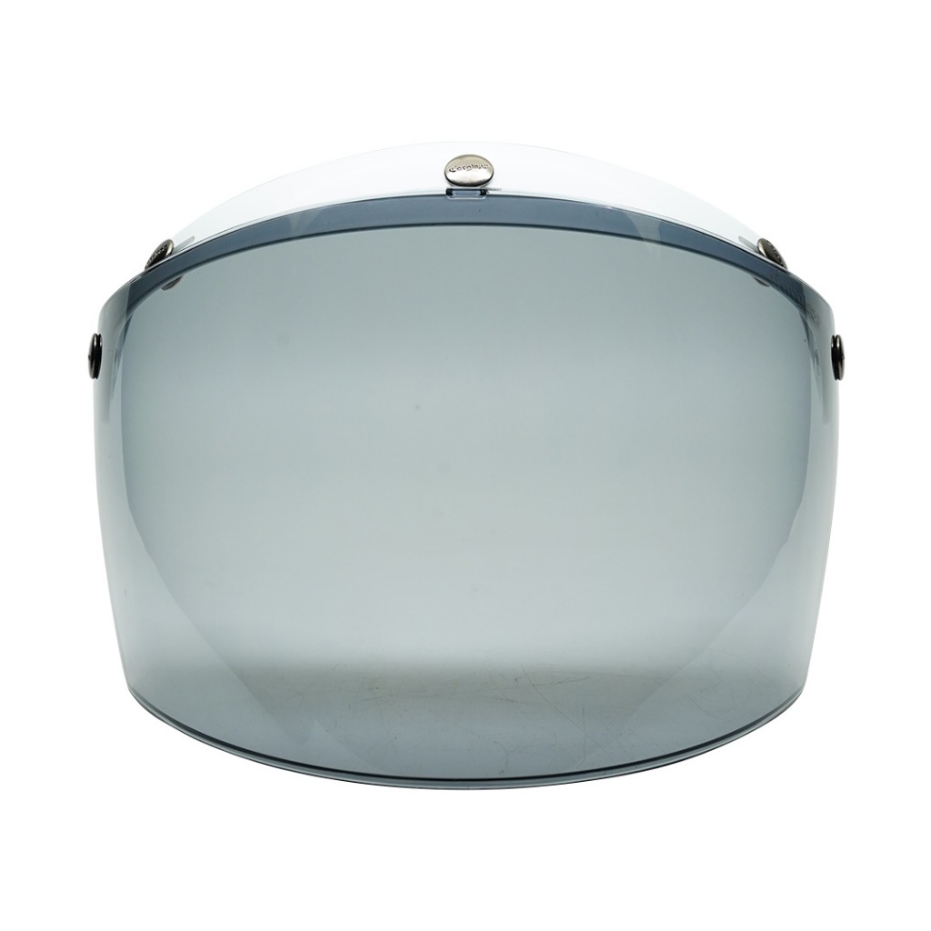 Cargloss Visor CFM - Kaca Helm Flat Light Smoke - Gambar 2