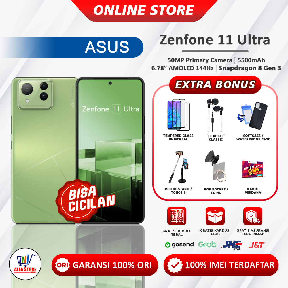 Asus Zenfone 11 Ultra 5G RAM 16/512GB - 12/256GB Garansi Resmi Asus