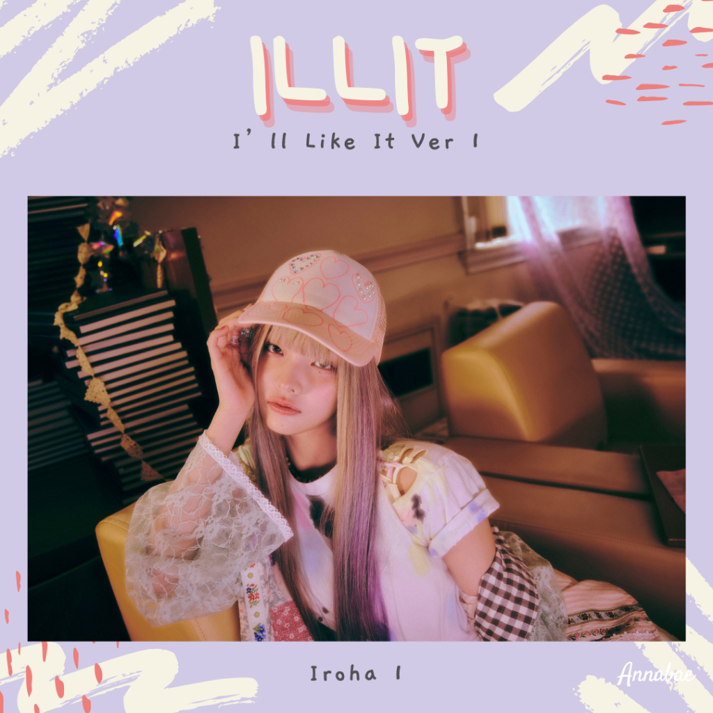 ILLIT I'll Like You Poster Ver 1 (PART 1) | Shopee Singapore