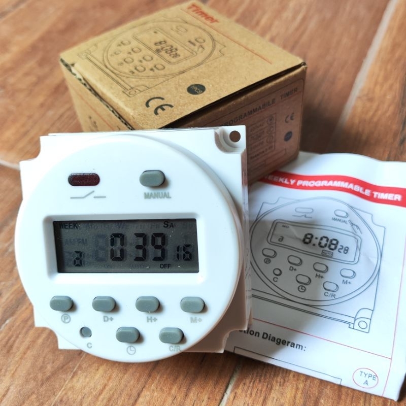 Programable Timer 12V DC 220V AC Timer DC AC Timor Swallow House Timer ...