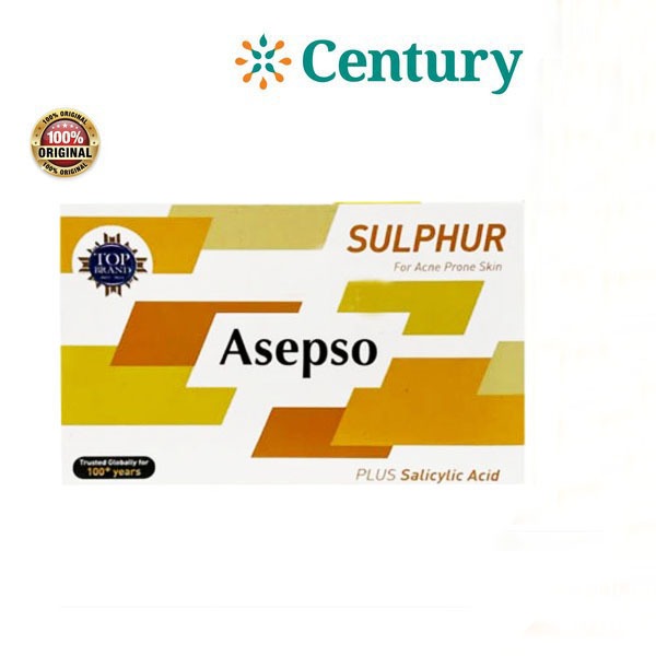 ASEPSO SOAP BIO SULPHUR 100GR / SABUN SULFUR / SABUN ANTISEPTIK - Gambar 2