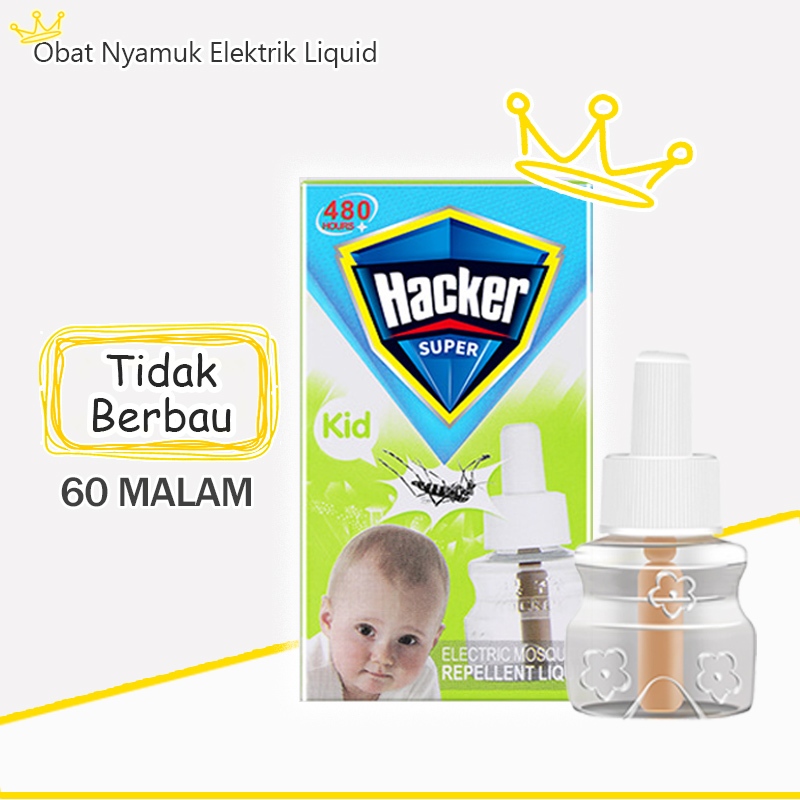 Hacker Elektrik Refill Obat Nyamuk Elektrik Aman Untuk Bayi / Cairan Pengusir Nyamuk Paling Ampuh