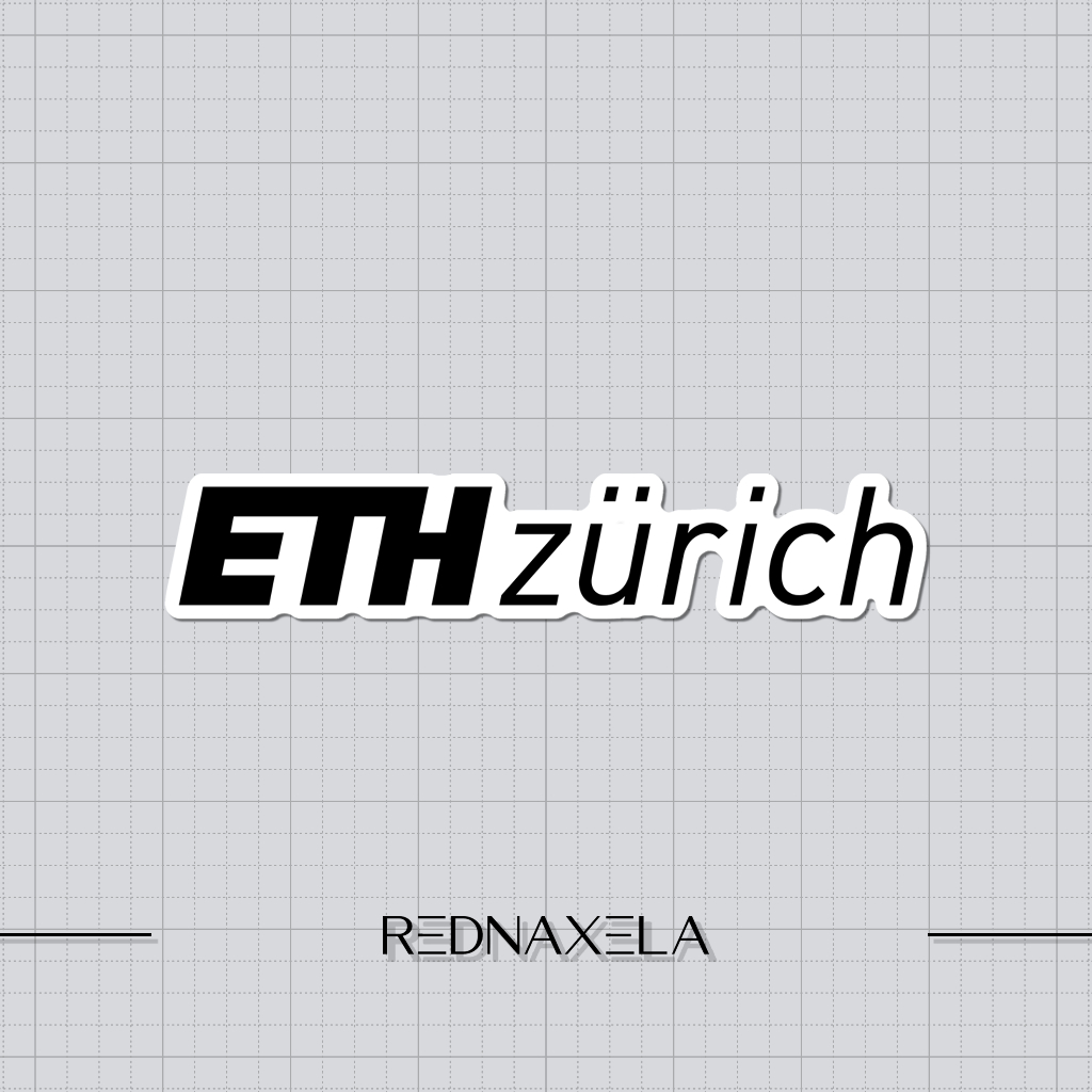 Eth Zurich University Logo Vinyl Sticker Laptop Sticker High Quality ...