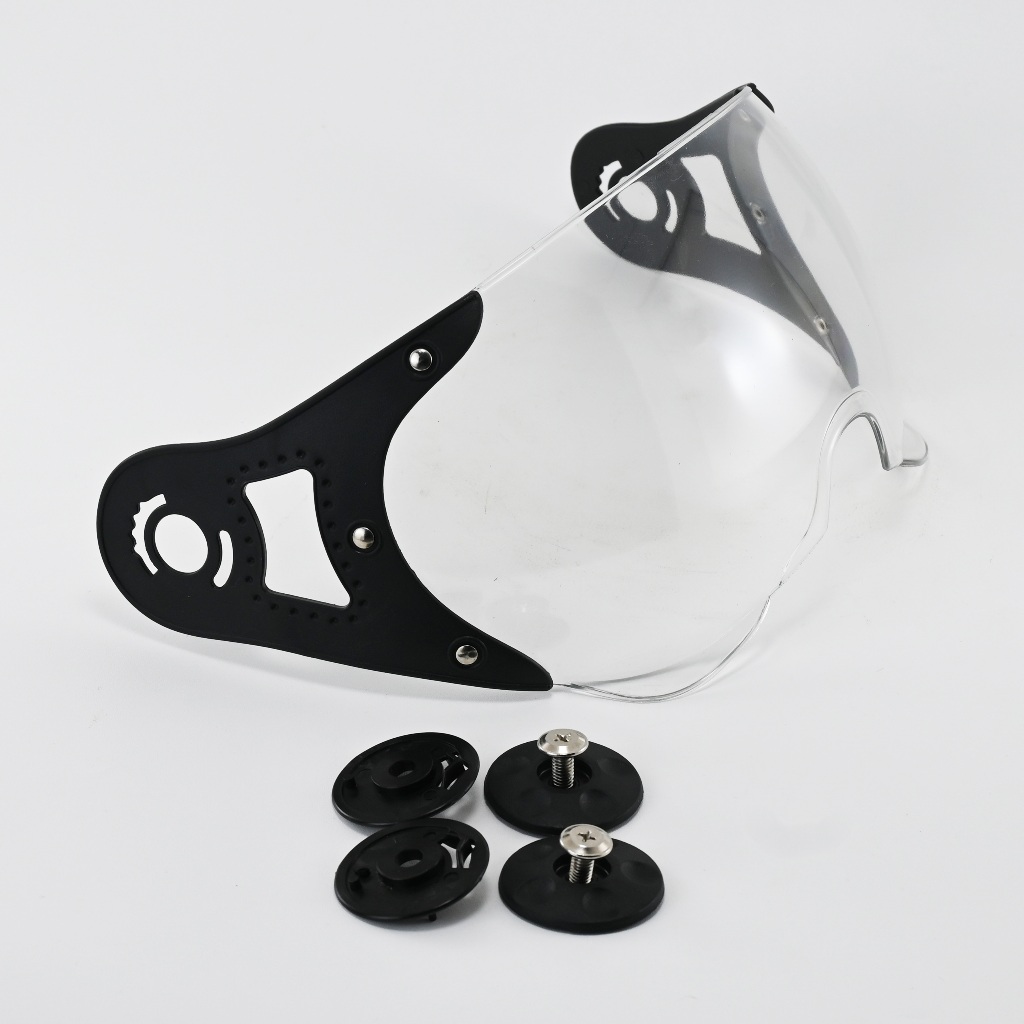 Kaca Pilot Warna Warni BRH 1 FANTASY Rsix G Pilot Helm Honda Scoopy Helem Momo + Mur Baut - Gambar 3