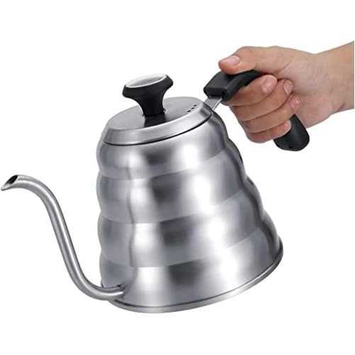 ONE TWO CUPS TEKO KOPI LEHER ANGSA GOOSENECK POUR OVER THERMOMETER - OTC201 - Gambar 4