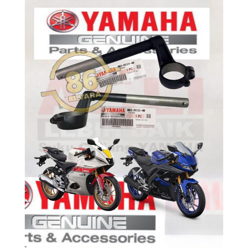 Original Yamaha R15 V4 R15M left and right steering handlebar | Shopee ...