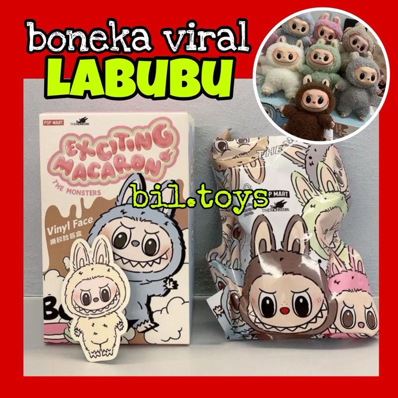 Pumpkin Doll EXCITING MACARON MIRROR 1:1 BLIND BOX LABUBU Unit | Shopee ...