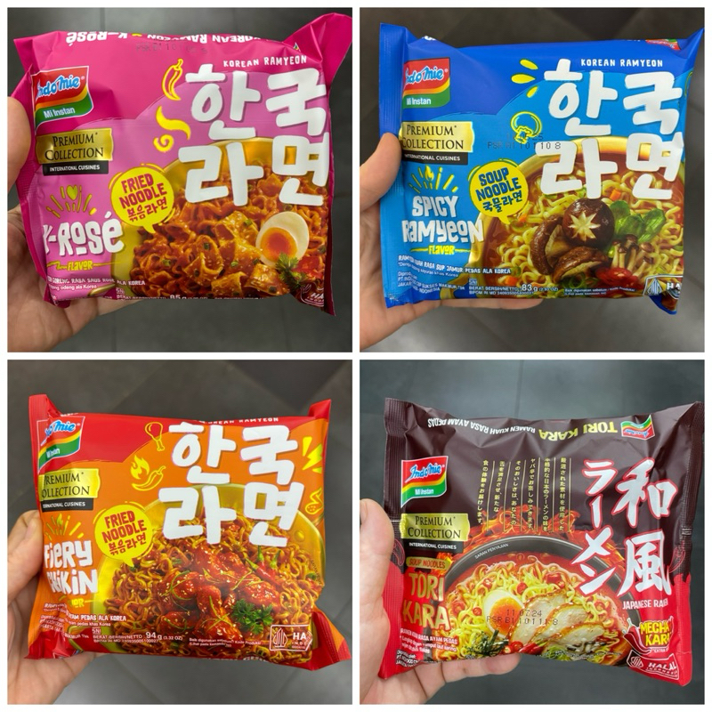 Indomie Premium Collection Korean Ramyeon Premium Collection | Indomie ...