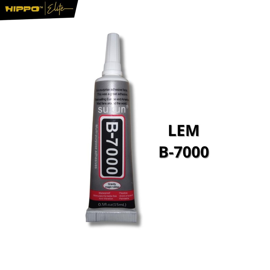 HIPPO LEM LCD B7000 - LEM TOUCHSCREEN B-7000 15ML CAIRAN BENING - Gambar 3