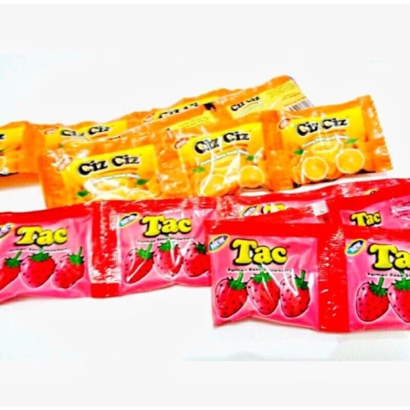 Ciz ciz Strawberry tac Candy with Orange Flavor | Shopee Singapore