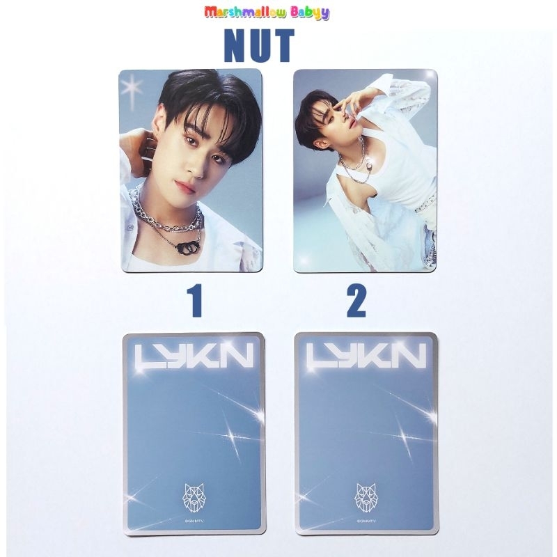 LYKN Nut 直筆サイン入りグッズ Thai BL Wooden Pin Badge / GMMTV Fanday in Bangkok Earth Mix