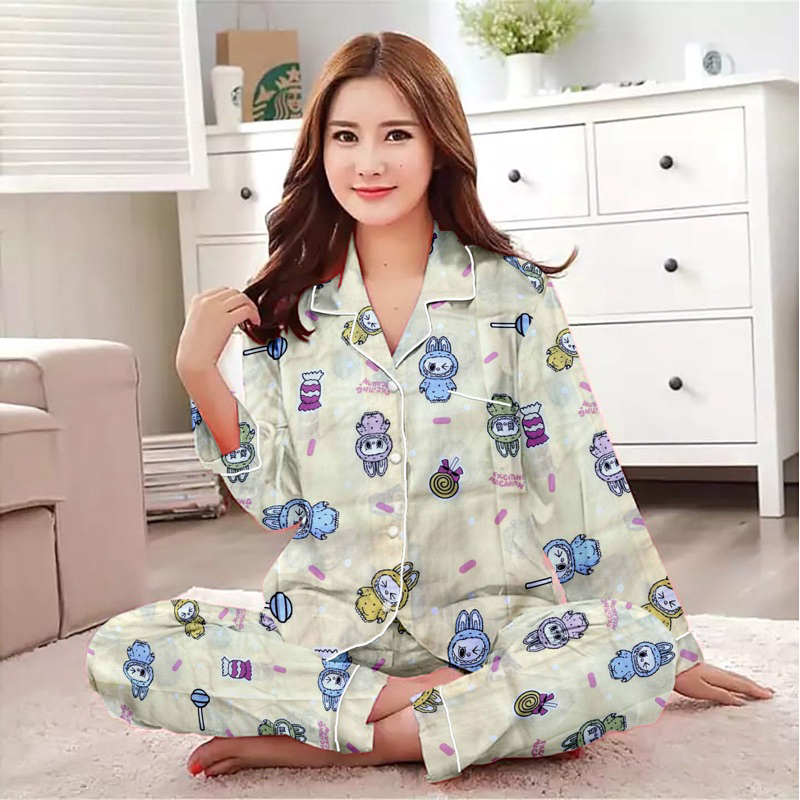 Pp fashion women s pajama suits latest pajamas sleepwear women s pajamas pajama sets Shopee Singapore